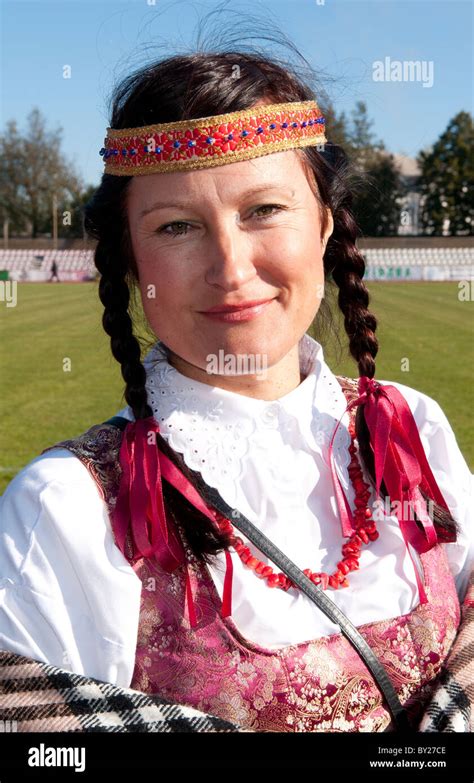 Great music traditional dress woman portrait in costume in festival in ...