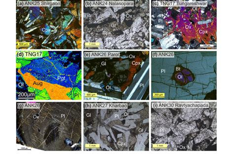 Thin section photomicrographs of gabbro plutons north of the Ulhas... | Download Scientific Diagram