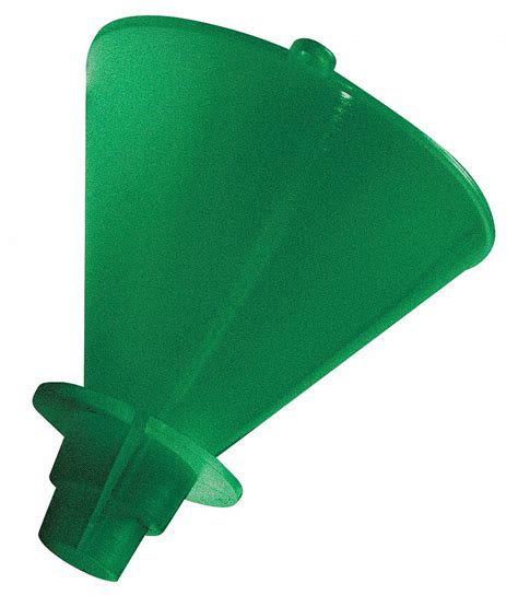 Polyethylene, 8 fl oz Fluid Capacity, Spout Funnel - 10G595|95855-7 - Grainger