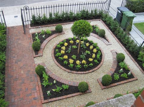 Formal Parterre for a Front Garden - Garden Design Dublin