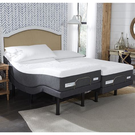 ComforPedic from BeautyRest 12-inch NRGel Mattress and Adjustable Bed ...