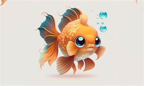 Goldfish Cute Clipart Graphic by Poster Boutique · Creative Fabrica