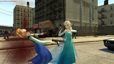 Anna VS Elsa Frozen Fight HD - YouTube