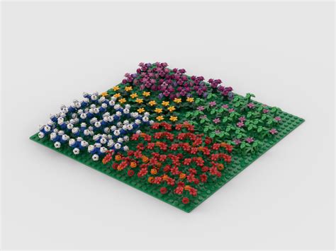 LEGO MOC Wild Flowers by dmeltx | Rebrickable - Build with LEGO