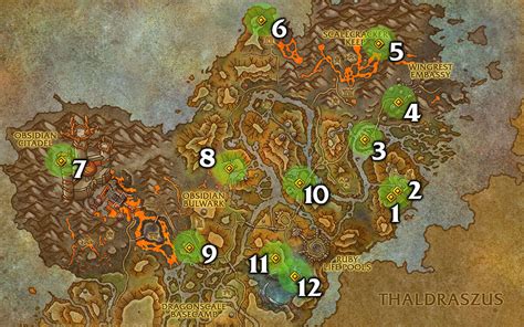 Dragonflight Dragon Riding Glyphs Location Guide