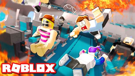 ESCAPE A PLANE CRASH IN ROBLOX - YouTube