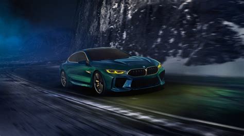 2018 BMW Concept M8 Gran Coupe 4K 9 Wallpaper | HD Car Wallpapers | ID #9913