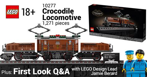 10277 Crocodile Locomotive is the newest LEGO train set for adults [News] - The Brothers Brick ...