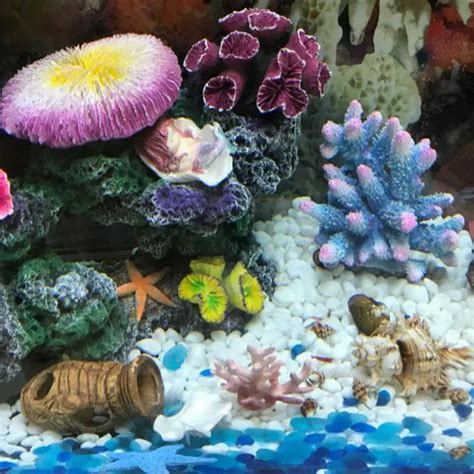 Aliexpress.com : Buy Beautiful Artificial Coral Aquarium Decoration Rock Fish Tank Coral Reef ...