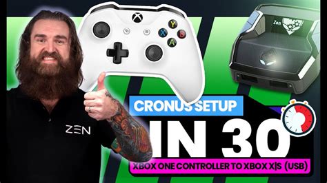 CRONUS IN 30: Xbox One Controller to Xbox Series X (USB) (2022) - YouTube