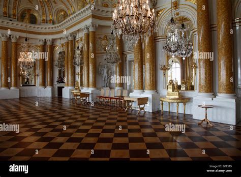 Poland, Warsaw, Royal Castle, interior Stock Photo, Royalty Free Image ...