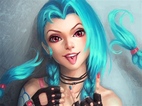 1080x1920 jinx league of legends, league of legends, games, anime ...