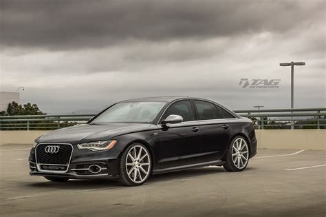 audi, S6, Black, Sedan, Vossen, Wheels, Cars Wallpapers HD / Desktop and Mobile Backgrounds