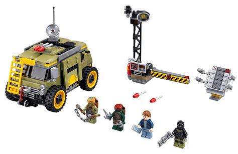 LEGO TMNT Movie Turtle Van Takedown 79115 Revealed & Photos - Bricks and Bloks