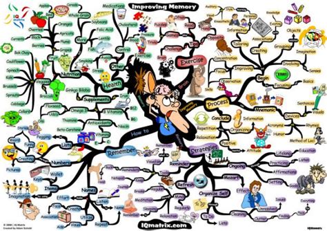 How to Improve Your Memory | Mind map, Mind map art, Memory strategies