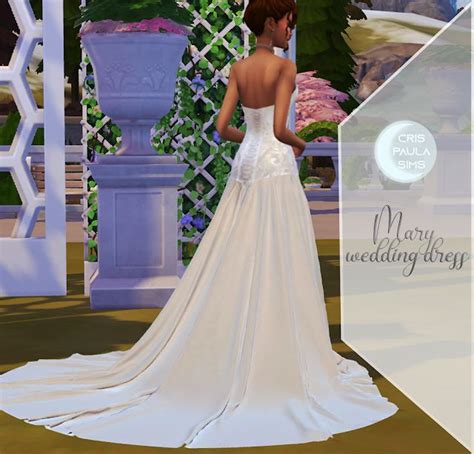 THE SIMS 4 - MARY WEDDING DRESS in 2023 | Sims 4 wedding dress, Sims, Sims 4 toddler