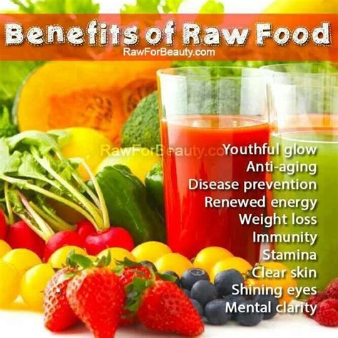 Benefits of raw food | Raw food benefits, Raw food recipes, Raw food ...