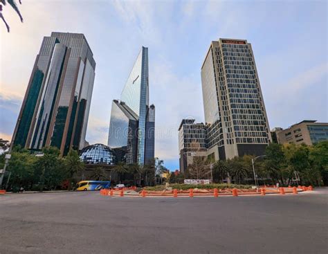 Skyscrapers of Downtown Mexico City Editorial Stock Photo - Image of skyscrapers, modern: 258670558