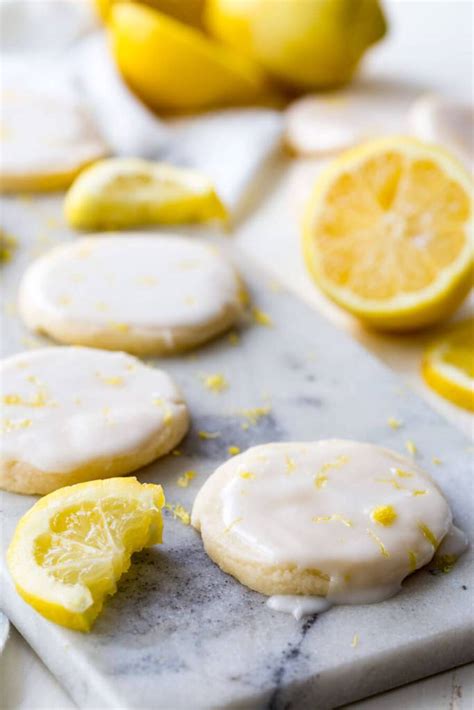 Lemon Shortbread Cookies - Easy Peasy Meals