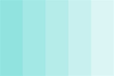 shades of medium turquoise Color Palette