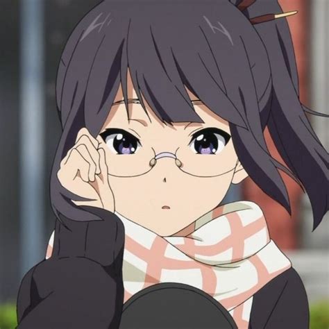 Anime Girl Pfp With Glasses