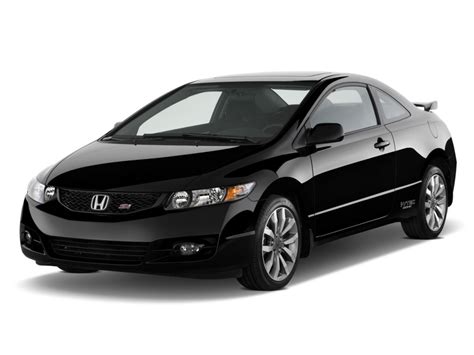 Image: 2011 Honda Civic Coupe 2-door Man Si Angular Front Exterior View ...