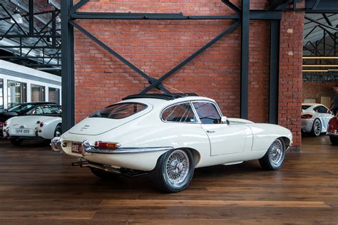 1967 Jaguar e type coupe white - Richmonds - Classic and Prestige Cars - Storage and Sales ...