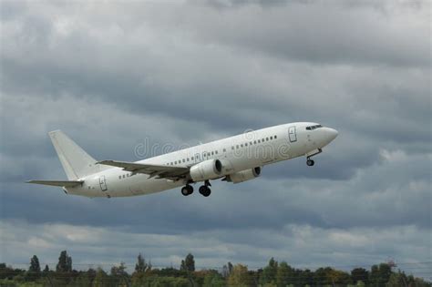 Passenger Plane is Taking Off Stock Photo - Image of airliner ...