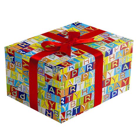 The Packaging Source | Wholesale Gift Wrap | Glitter Birthday Gift Wrap ...