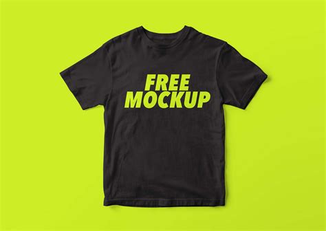 Free T-shirt Mockup (PSD)