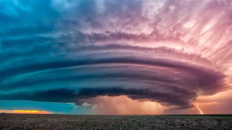 360x640 resolution | pink and blue cloud formation, Kansas City, storm ...