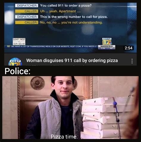 pizza time - Meme by GunnaBurns :) Memedroid