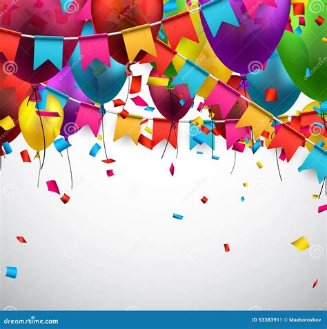 Party Celebration Background. Stock Vector - Illustration of fair, green: 53383911