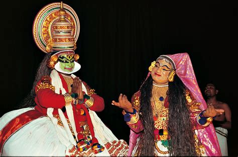 Kathakali dancers - Kerala