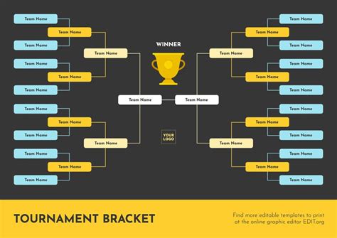 Make Your Own Bracket Template