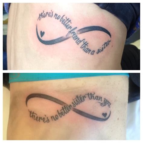 Sister tattoo | Sister tattoos, Sister tattoos quotes, Friend tattoos