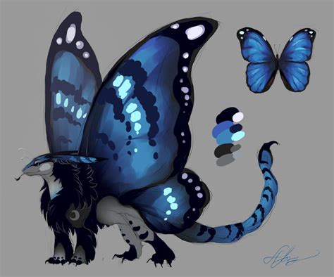 Butterfly-dragon by Night-Owl-23 on DeviantArt