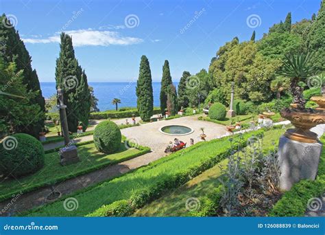 Miramare Castle Park editorial stock image. Image of editorial - 126088839