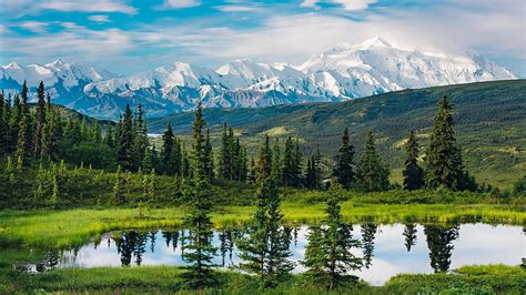 HD wallpaper: alaska, nature, wilderness, reflection, mountain, north ...