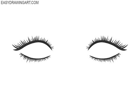 How To Draw An Eyelashes