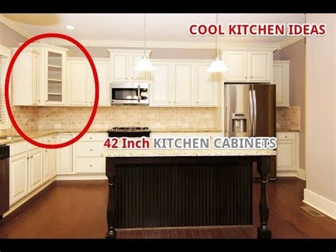 42 inch kitchen cabinets - YouTube