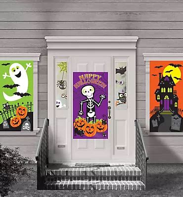 Halloween Door Decorations - Halloween Door Curtains - Party City