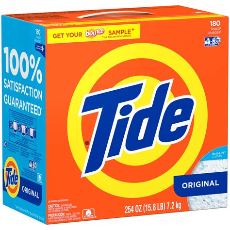 Tide Ultra High Efficiency Original Scent Powder 180 Loads 254 Oz - Walmart.com - Walmart.com