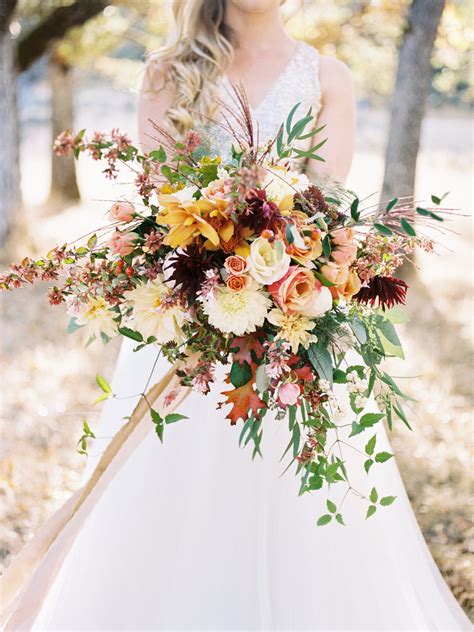 20 Stunning Fall Wedding Flower Bouquets for Autumn Brides ...