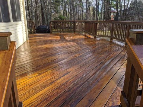 Premium Deck Restoration | Deck Stain Color Options & Examples