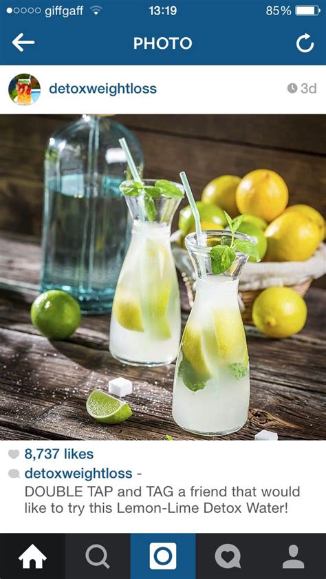 Lemon and lime water | Lime water, Lemon lime, Detox water