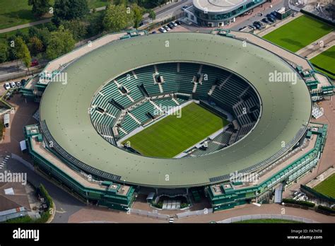 No.1 COURT, All England Lawn Tennis and Croquet Club, Wimbledon, London. Opened in 1997, No. 1 ...