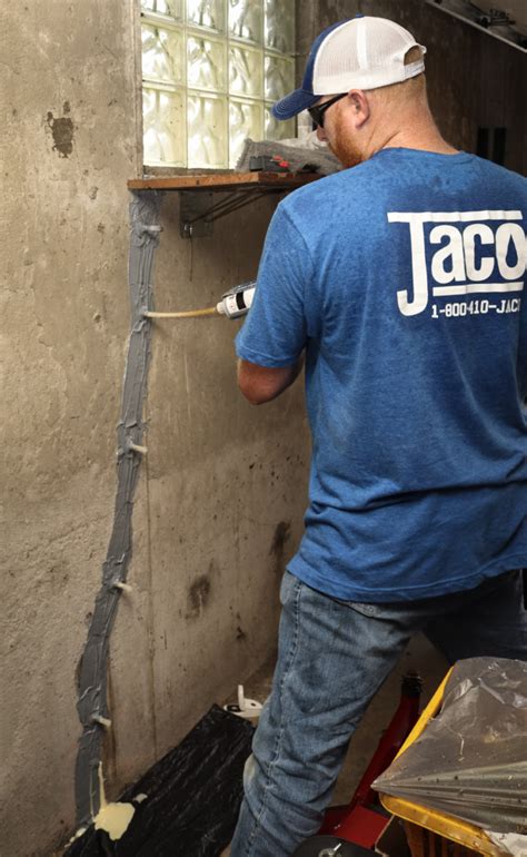 Basement Crack Repair – JACO INDY