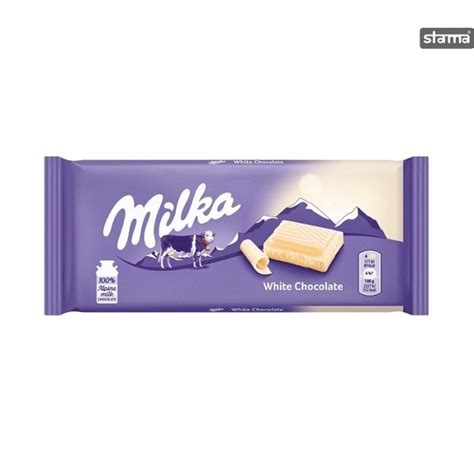 MILKA WHITE CHOCOLATE 100g – Corfu Online Supermarket