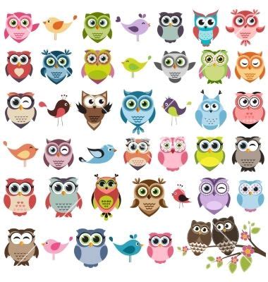 Owl Drawing Images With Colour - kidsworksheetfun